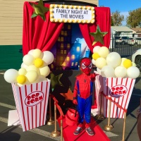 Fun Red Carpet and Popcorn at the Movies Trunk or Treat Tutorial